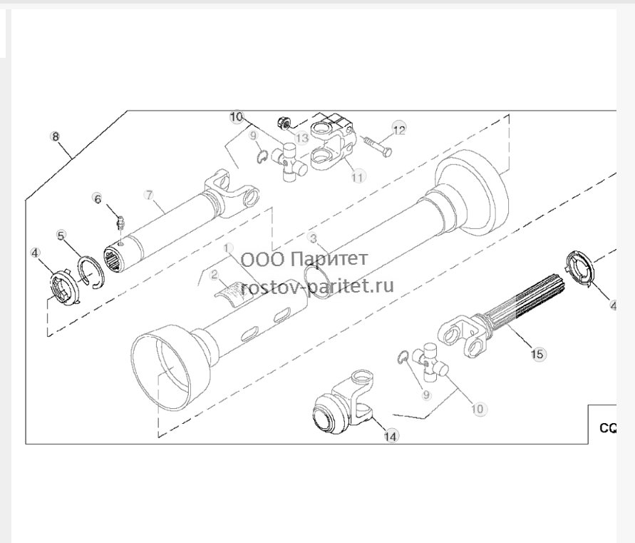 CUTTING PLATFORM DRIVE 